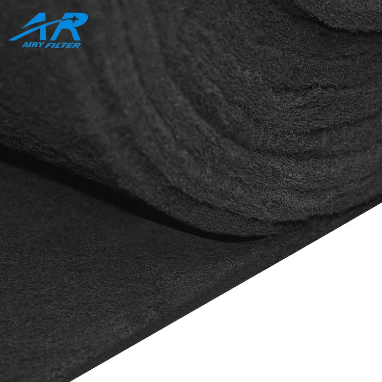 High Efficiency Filtration Activated Carbon Air Filter Media Roll For
