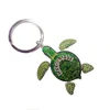Full Color Imprint Epoxy Dome Souvenir Turtle Key Chain