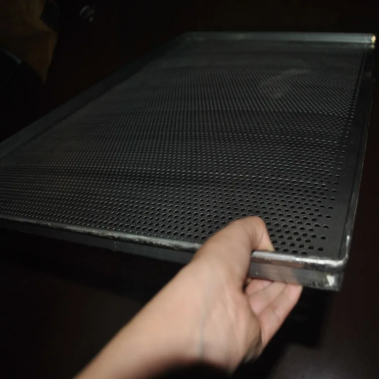 304 Food Grade Stainless Steel Oven Wire Mesh Baking Trays For Outdoor