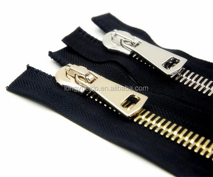 Металлические кошельки и сумки 4 # свет-оловянный C/E YG слайдер молнии