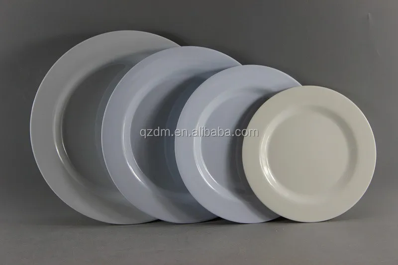 Different Size Melamine Round Dinner Plate For Sale