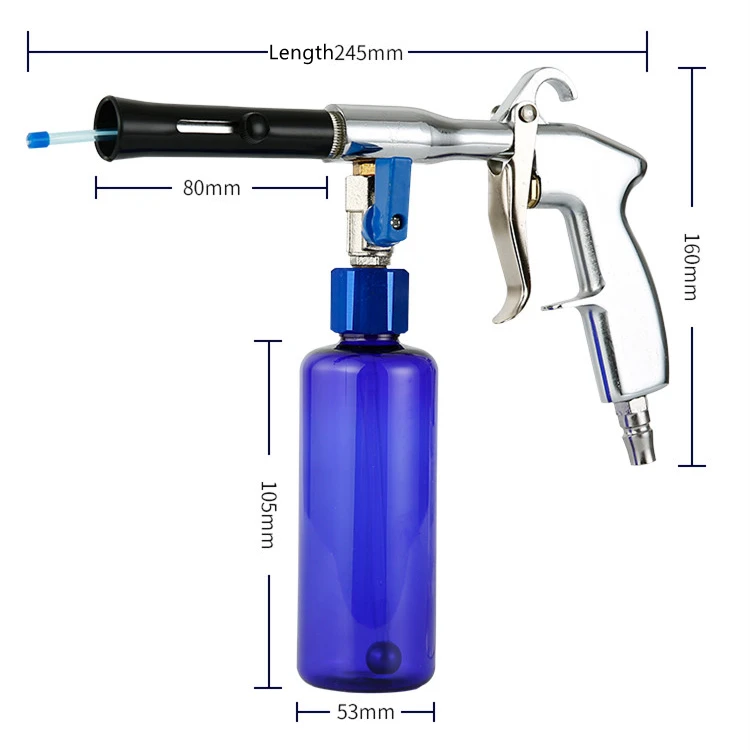 Chinese Factories Produce Household Foam Tornado Cleaning Guns