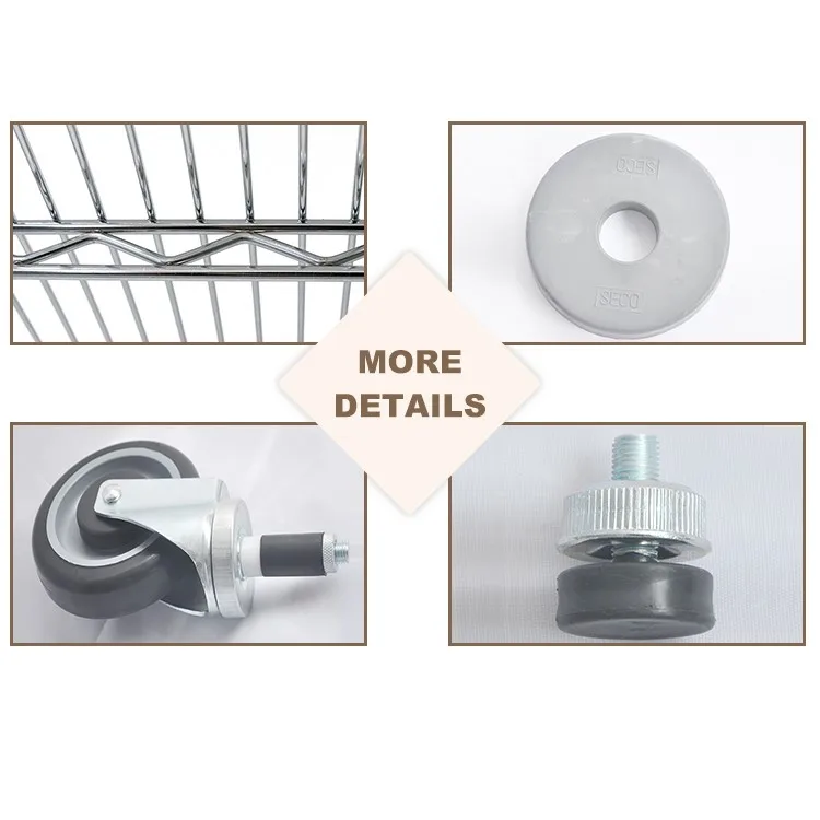 China Manufacturer Indoor Bathroom Closet Storage Lee Rowan Wire Closet Used Chrome Wire