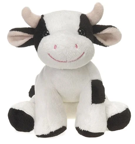 vaca de peluche