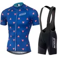 PHTXOLUE Cycling Clothing Bike Clothing Breathable Quick Dry Men Bicycle Wear Cycling Sets Short Sleeve Cycling