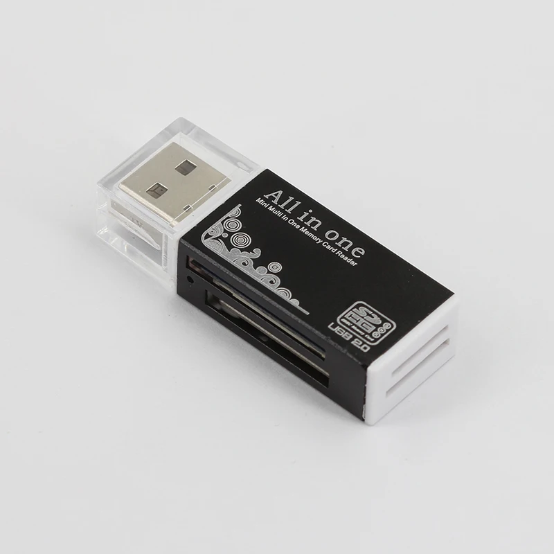 Portable Aluminum High Speed Card Reader for TF//SD//MMC//M2 Multi Memory Card