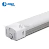 basement parking project IP65 waterproof light D version tool free 125LM/W MS function tri proof light fixture 4ft 5ft 60w