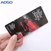 Free Design Custom Printing 0.76mm Thickness Barcode Key Tag Combo Cards For Track Market Members