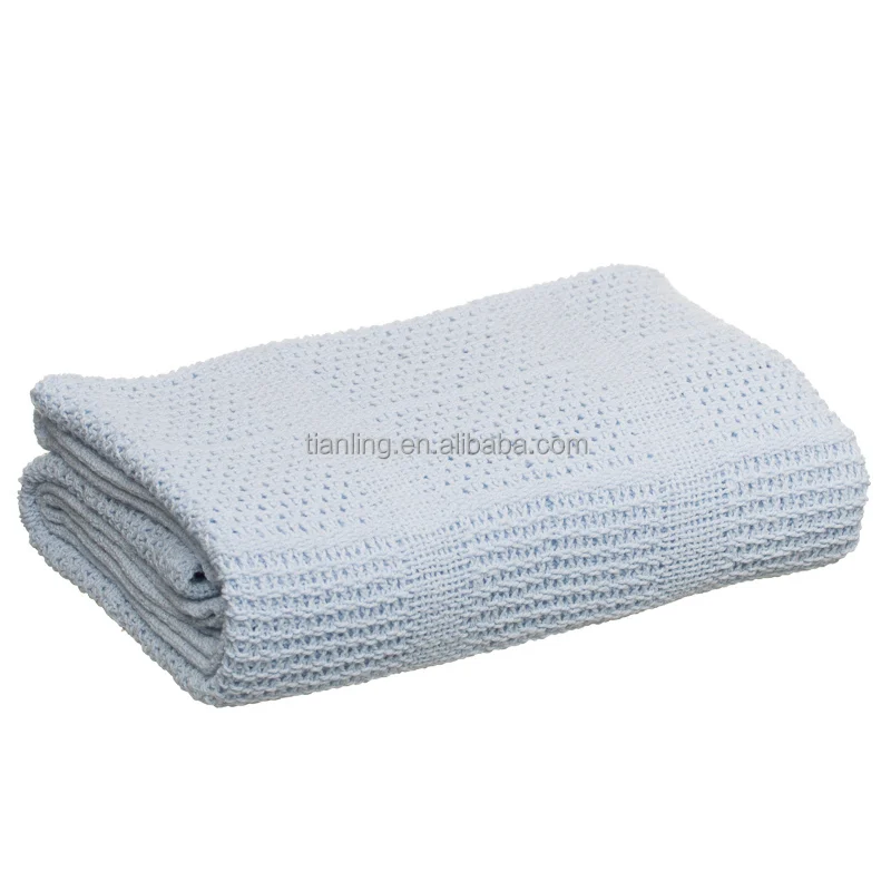 blue cellular blanket