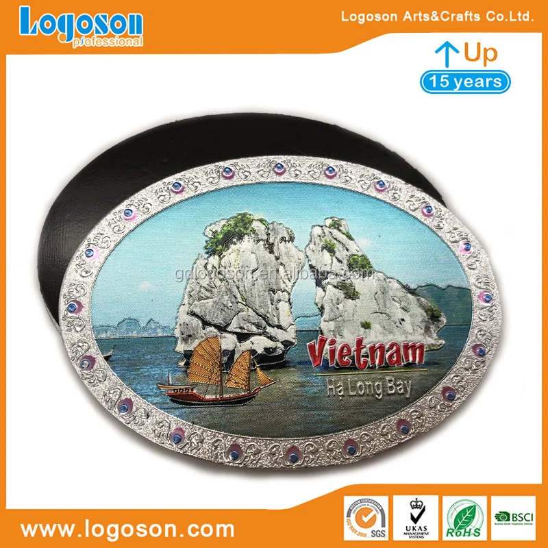 Nha Trang Vietnam 3D Fridge Magnet - Handmade Resin Souvenir, 5x7 Cm, Travel Decoration From China - View #3
