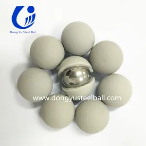 rubber coated steel balls