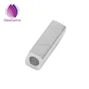 Design LOGO 925 sterling silver straight tube beads for jewelry connecting pipe