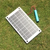 BUHESHUI New 7.5W 5V Portable Solar Charger USB Charger For Mobile Phones/Power Banks Monocrystalline Silicon Solar Panel