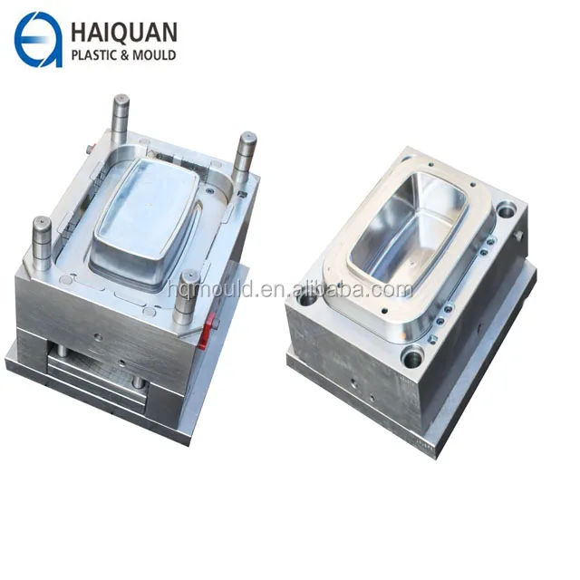 Rectangular Food Storage Container Plastic Injection Mould
