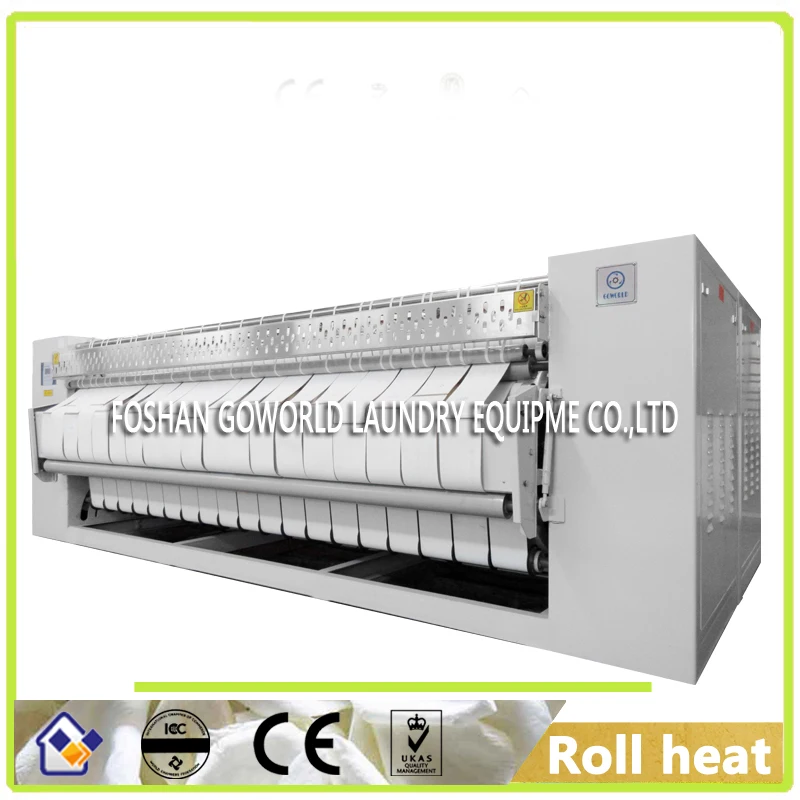YZII-3000 Double Roller and Chest heated flatwork ironer for hospital