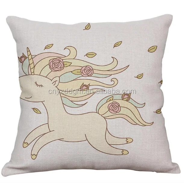 unicorn body pillow case