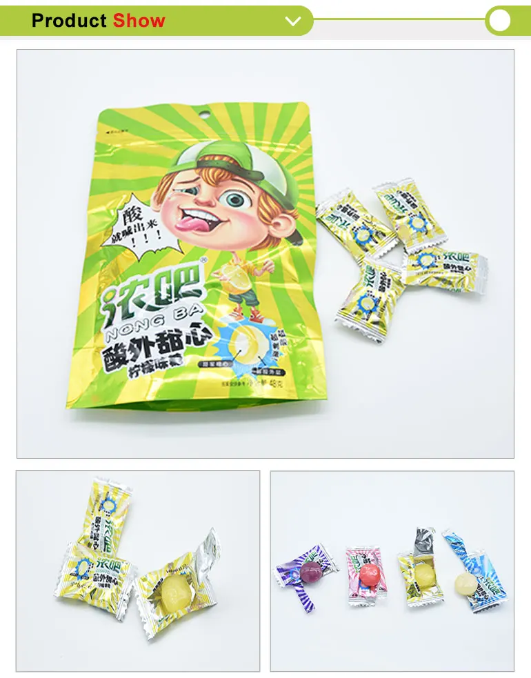 Halal Candy Sweets Super Sour Center Filled Hard Candy Lemon Flavor Hard Candy Buy Hard Candy