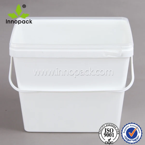 Any Color 1 Gallon Rectangular Plastic Containers With Lid With Handle Buy Gallon Container1 4303