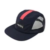 custom lightweight nylon mesh cap 5 panel hat