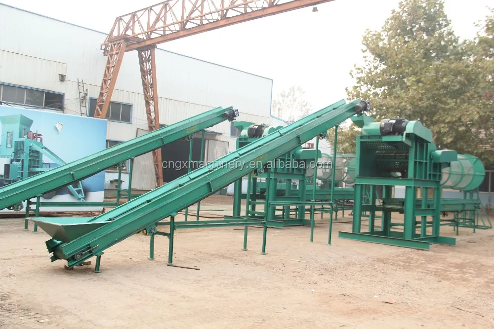 Hot Sale High Performance coconut husk / oil palm EFB Long Fibre Opening Machine
