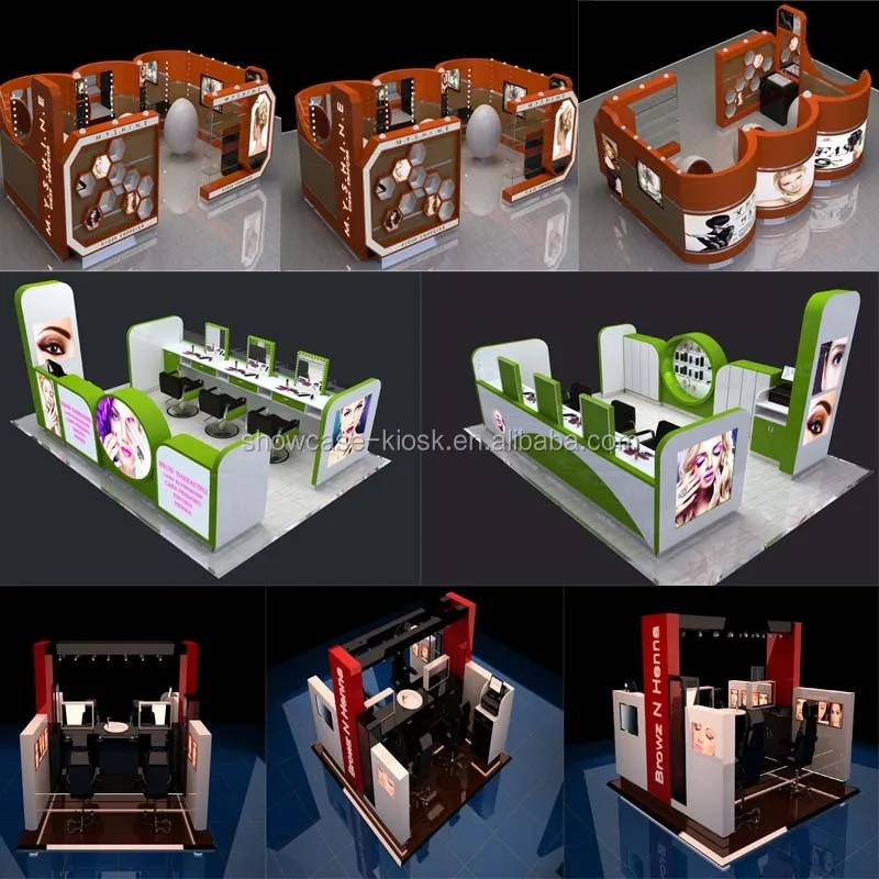 Hihg End Salon Spa Kiosk Design For Slimming Massage Kiosk In Shopping