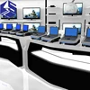 Hot sale computer shop interior design wooden computer stand for sale