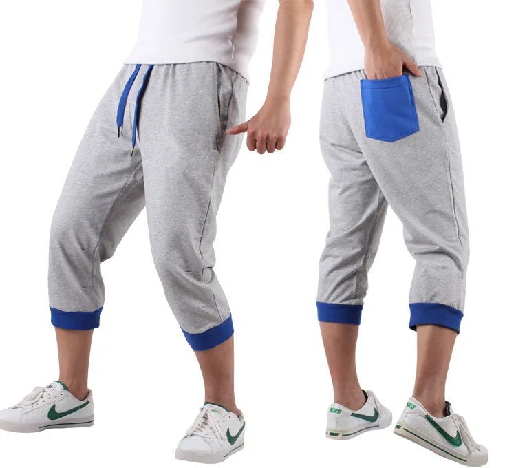 mens three quarter pants