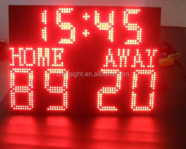 Single Side Basketball Scoreboard Used Digital Scoreboard For Sale