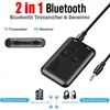 Universal 2 in 1 Wireless Bluetooth 4.2 Receiver Transmitter A2DP Audio 3.5MM AUX Stereo Adapter For TV PC Speaker