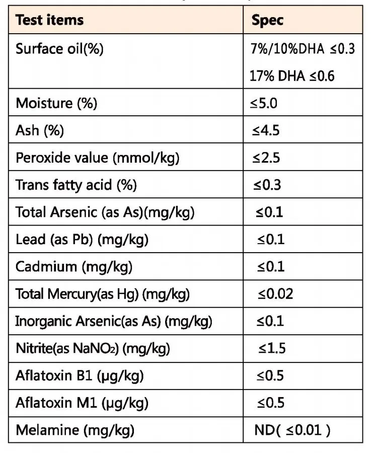 7 Schizochytrium Algae Dha Powder A Buy Docosahexaenoic Acid Powder