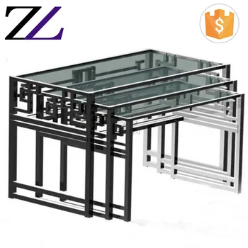 Restaurant Equipment Kitchen Commercial Gl Top Banquet Stainless Steel Hotel Mirrored Buffet Table View Zhoulin