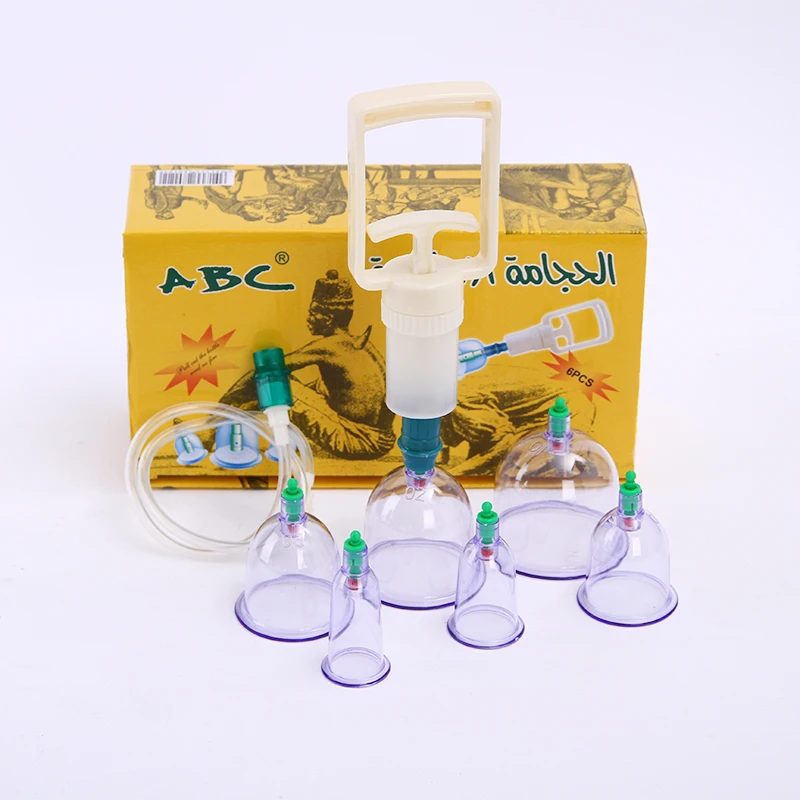 Hot Sell Chinese Traditional Cupping Vacuum Cupping Cup Hijama With Abs