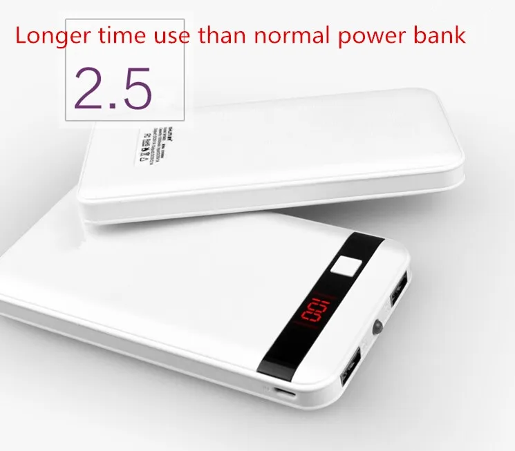 Cell Phone Charger Power Bank Hippo 10000mah Slim Power ...