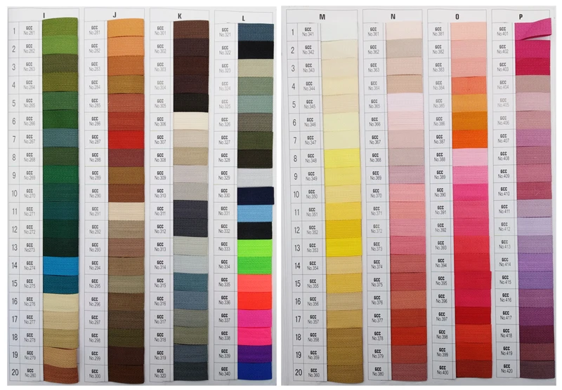 high quality #3 zipper puller fancy custom closed-end invisible