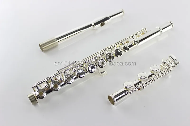 Flc17oes Flute Musical Instrument Cheap Price Irish Silver Flute With