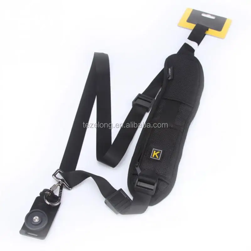 Black Single Shoulder Sling Belt Strap for Samsung NX200 NX-200