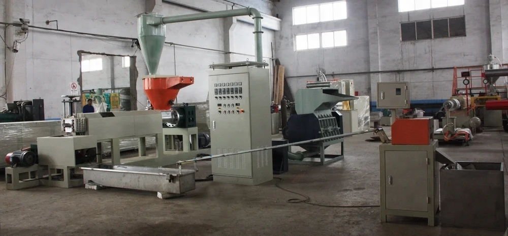 PE recycling machine