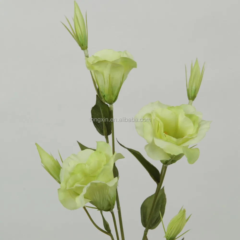 Moderaten preis künstliche blume real touch hochwertige lisianthus ... Künstliche blumen deko