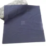 Custom logo printed suede soft chamois microfiber spectacles lens wipes