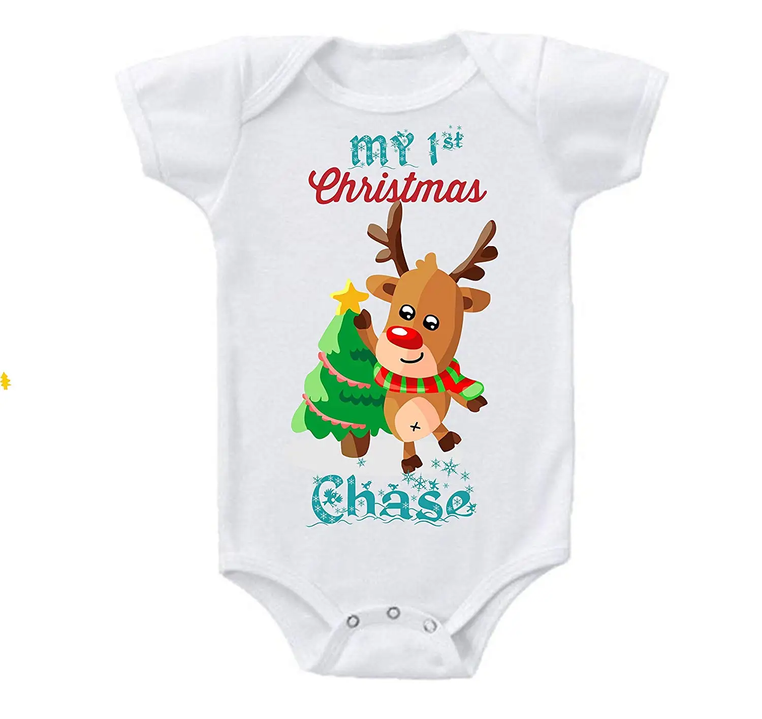 first christmas onesie personalized
