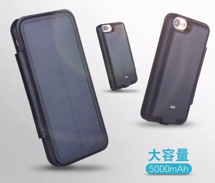 Wholesale 5000mah Portable Solar Power Bank Case,Solar Phone Charger