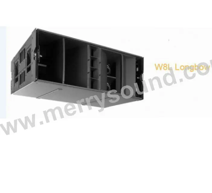 W8l Longbow Line Array Sound System Empty Speaker Cabinets For