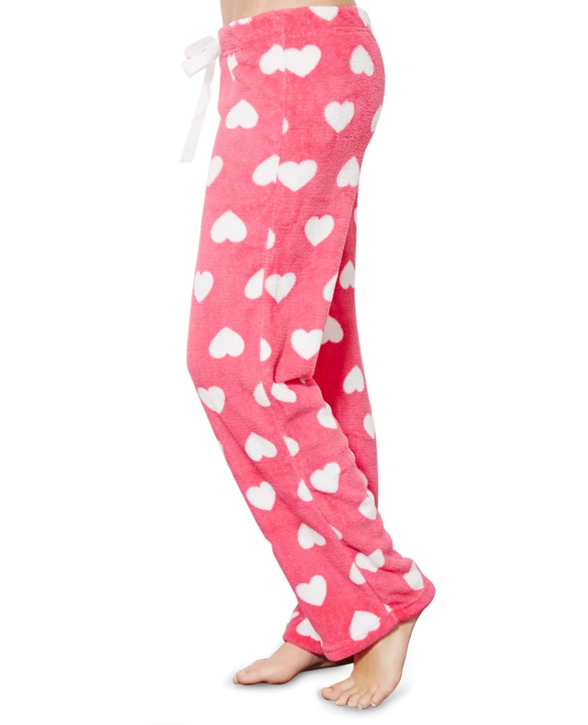 shein pink heart pants