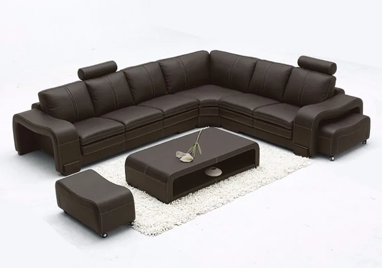 Low Price Modern Design Customized Furniture Living Room Sofa Set Genuine Leather Corner Sofa View Contemporary L Shape Leather Sofa Ly Product Details From Foshan Shunde Luyue Furniture Factory On Alibaba Com