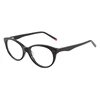 New Developed Square Shape Black Color Low Price Eyewear Crystal Frames Optical