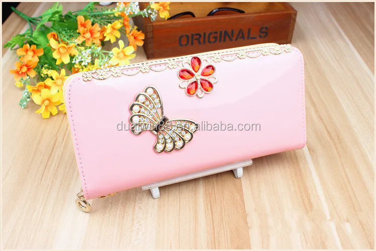 butterfly hand purse