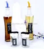 500ml with decals glass cruet bottle