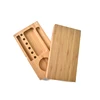 Natural Color Simple Fast Food Cookies Beech Wood Wooden Bamboo Serving Rolling Tray