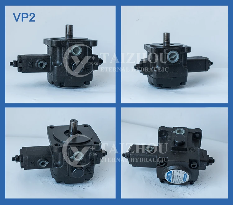 ^ Taiwan technolog Vp HVP Series Variable Displacement Hydraulic System Oil Pump, Mini Small Micro VP1 VP2 Hydraulic Vane Pumps