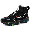 Custom School student Adult Youth Couple knitting Athletic high top design Sock Sneakers Running Shoes Man Outdoor Sports shoe